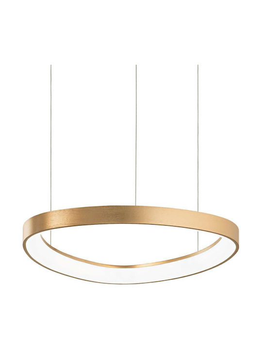 Ideal Lux Gemini Pendant Light LED with Warm Wh...