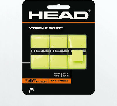 Head Xtreme Soft -YW Overgrip Yellow 3pcs