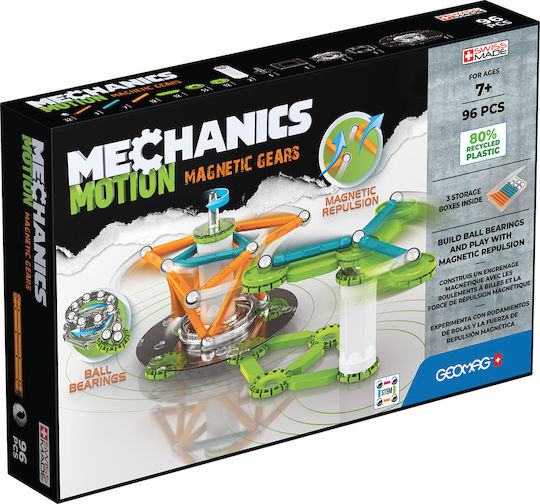 Geomag Magnetic Construction Toy Mechanics Magnetic Gears for Children Aged 7+