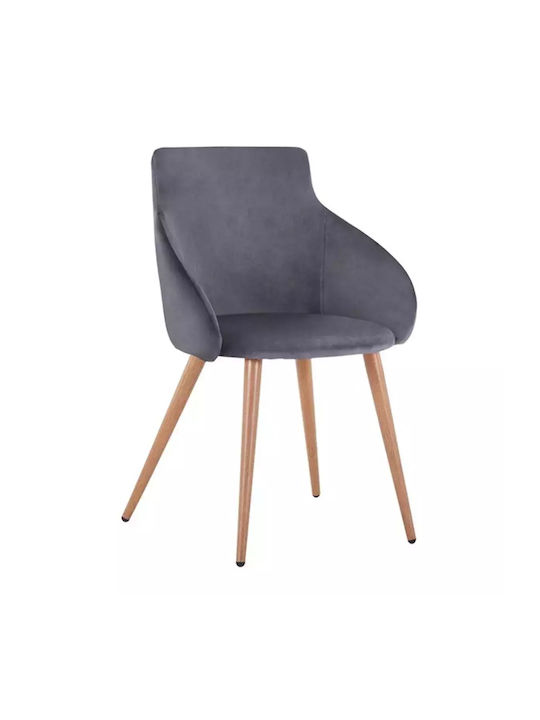 Ivy Stühle Speisesaal Gray 2Stück 55x55x80cm