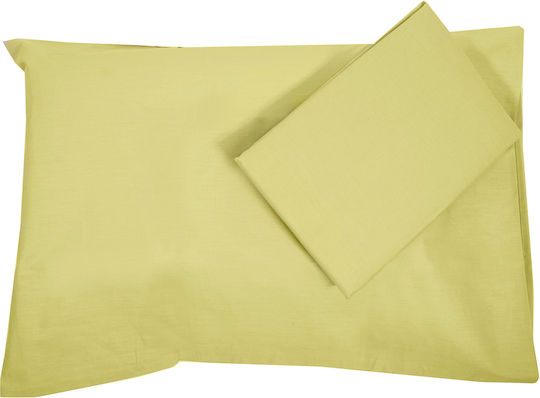 Rythmos Duvet Cover Set Cotton Single with Pillowcase 160x250 Madonna 04 Yellow