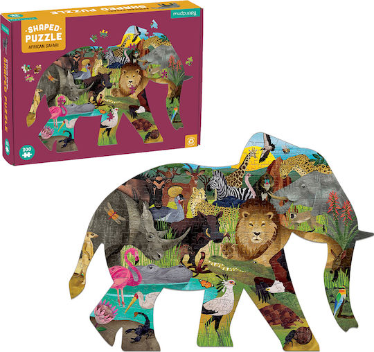 Kids Puzzle Animals of Africa for 7+ years+ Years 300pcs Mudpuppy