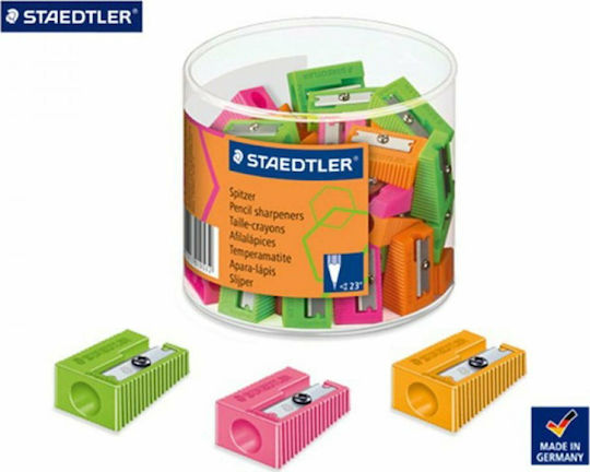 Staedtler Neon Πλαστική Ξύστρα (Διάφορα Χρώματα) 1τμχ