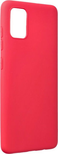 Forcell Soft Back Cover Silicon Roșu (Galaxy A52 / A52s)