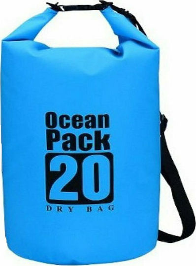 Ocean Pack Στεγανός Σάκος Ώμου / Πλάτης 20lt Μπλε