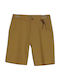 Kinder-Shorts/Bermudas Stoff Bermuda Tabac Braun