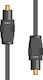 AvLink Optical Audio Cable TOS male - TOS male Μαύρο 5m (112.204UK)