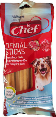 Le Chef Dental Sticks Îngrijirea dentară Stick pentru câini Îngrijirea dentară pentru câini 180gr