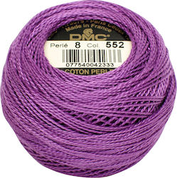 DMC Ață Broderie Cotton Perle No8 Bumbac Purple...