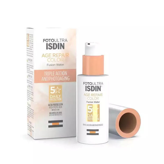 Isdin FotoUltra Age Repair Αντηλιακή Κρέμα Προσώπου SPF50 με Χρώμα 50ml