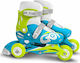 Stamp Inline Adjustable Blue Children's Rollers