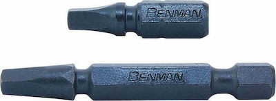 Benman Set 15 Schraubendreher-Bits Quadrat / Torx