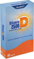 Quest Vitamin D3 Витамин 2500иу 60 Таблетки