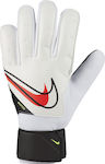 Nike Match Γάντια Τερματοφύλακα Ενηλίκων Λευκά