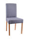 Τ-11 Dining Room Fabric Chair Grey / Nature 45x40x90cm 839-82-570