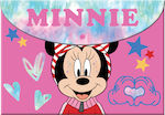 Gim Folder with Button for Paper A4 Pink Minnie