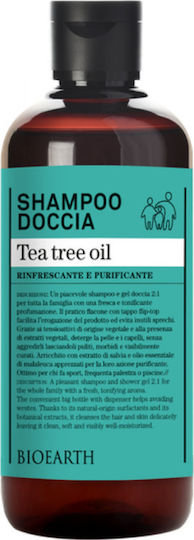 Bioearth Family Tea Tree Αφρόλουτρο με Tea Tree 500ml