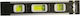 773011 Spirit Level Aluminum Magnetic 22.5cm with 3 Eyes