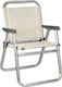 Chair Beach Aluminium White Waterproof