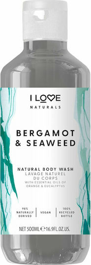 I Love Cosmetics Bergamot & Seaweed Αφρόλουτρο & Άρωμα Εσπεριδοειδή 500ml