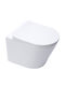 Swiss Aqua Technologies Infinitio Λεκάνη Κρεμαστή Rimless με Slim Κάλυμμα Soft Close White Matt
