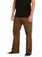 Volcom Men's Trousers Chino in Loose Fit Brown