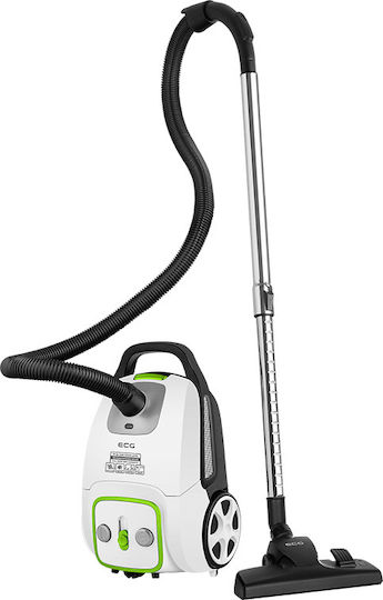 ECG VP S3010 Aspirator 700W cu sac 3lt Albă