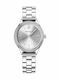 Mini Focus Damen Uhr mit Silber Metallarmband