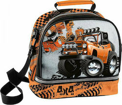 Graffiti Shoulder Lunch Bag Orange L22 x W16 x H20cm