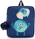 Kipling Denim Todd Soo L Ученическа Раница Тип Детска Градина Синя 8 Литра