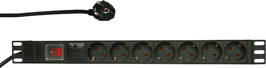LogiLink Πολύπριζο Rack PDU7C01 1τμχ