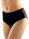 Babell 117 Hochtailliert Damen Boxer mit Spitze Schwarz 155887