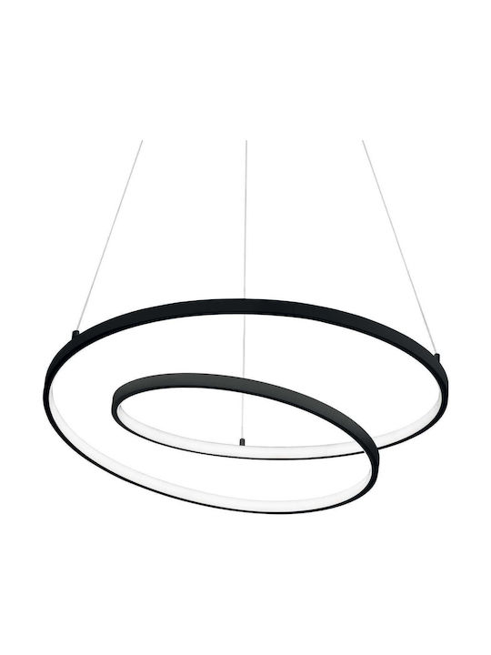 Ideal Lux Oz Pendul de iluminat LED Negru