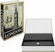 Navaris Design London Buch Geldversteck mit Schloss