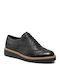 Clarks Women's Leather Oxford Shoes Black