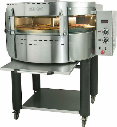 Sergas RPE1 Electric Pizza Oven Firebrick 12kW without Base 128x109x147cm
