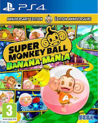 Super Monkey Ball: Banana Mania Anniversary Launch Edition PS4 Game