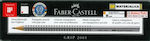 Faber-Castell Grip 2001 Σετ 12 Μολύβια 2B Γκρι