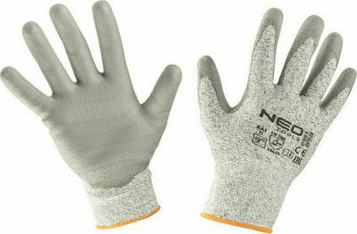 Neo Tools Safety Glofe Polyurethane Gray