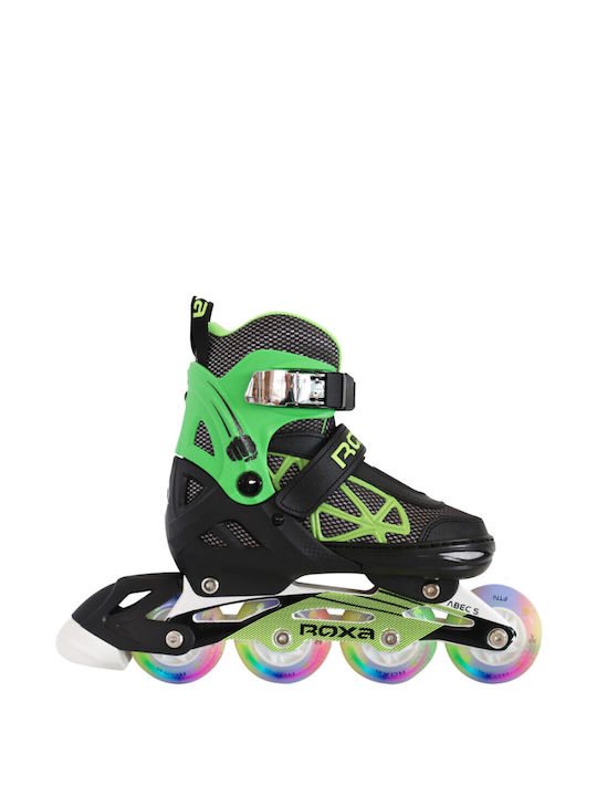 Roxa Punch Alu Inline Αυξομειούμενα Rollers Πολύχρωμα Παιδικά