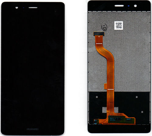 O ecran Grade A cu Mecanism Tactil pentru Huawei P9 (Negru)