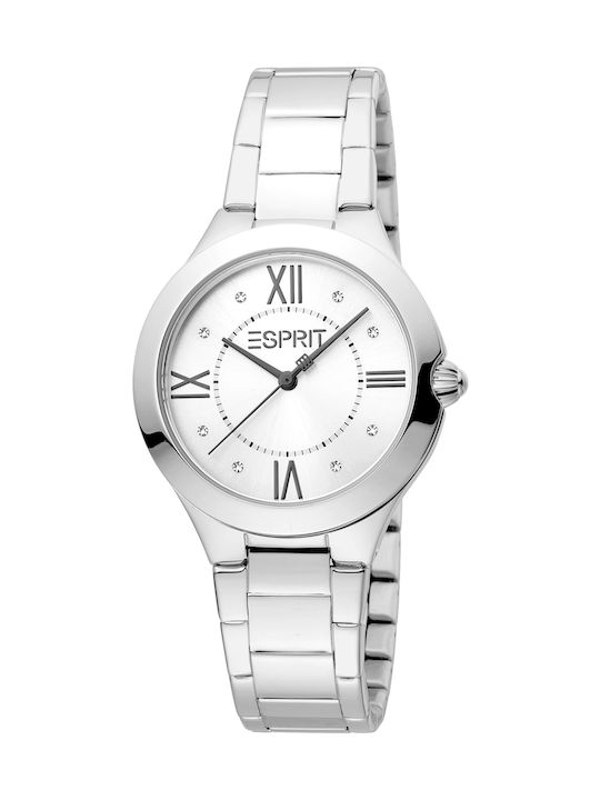 Esprit Uhr mit Silber Metallarmband