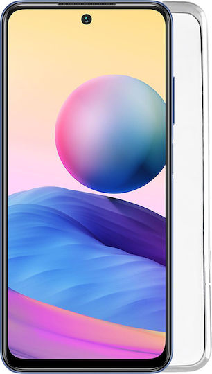 Volte-Tel Slimcolor Air Задна корица Силикон Прозрачен (Redmi Note 10 5G / Poco M3 Pro)