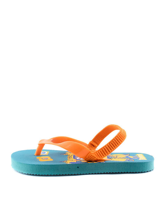 Kids' Flip Flops Orange