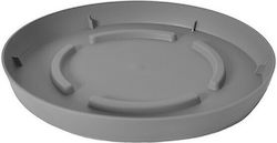 Plastona 10.01.00D23DG Rotund Platou Pot Gri 23x23buc