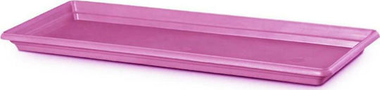 Atmosphera Festone Пластмасова Чиния За Саксия Розова 35x15см 10.04.0340PQ