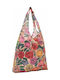 Eco Chic Peonies Stoff Einkaufstasche