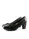 B-Soft Pumps mit Chunky mittelhohem Absatz Schwarz