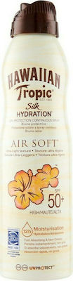 Hawaiian Tropic Silk Hydration Αντηλιακή Λοσιόν για το Σώμα SPF50 σε Spray 177ml