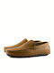 Damiani 810 Men's Leather Moccasins Tabac Brown